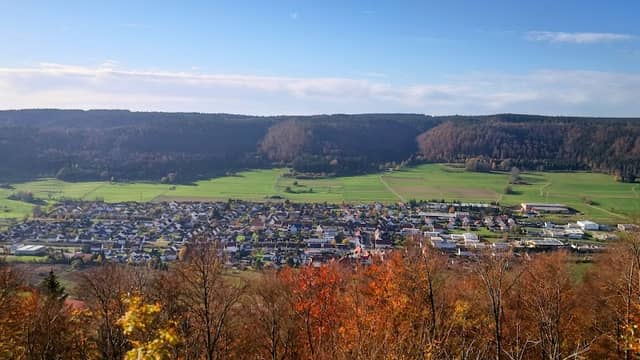 Martin's Kreuz. Fürstenstein, ehemaliger römischer Wachturm. Weilheim - Image 1