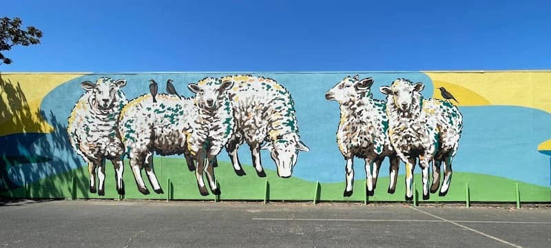 Dickerson’s Sheep Mural - Image 1