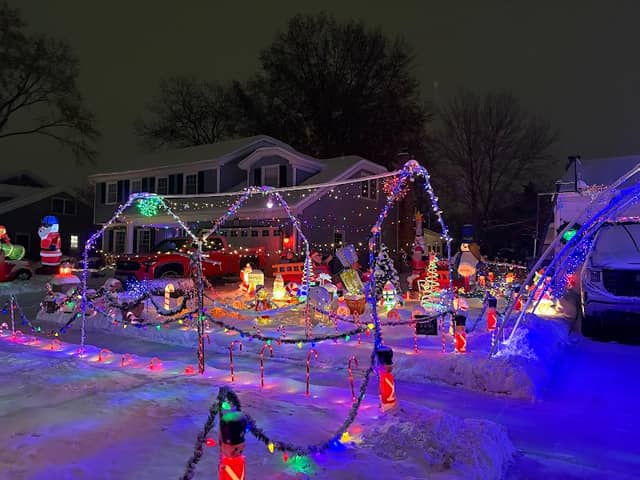Gartner Road Christmas Light Display - Image 1