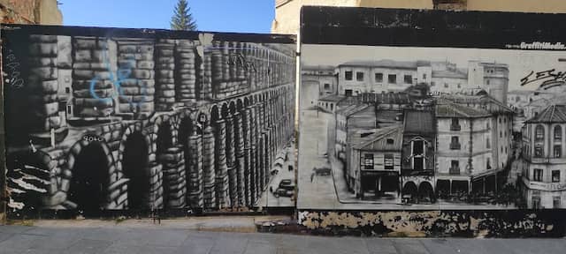 Mural "Acueducto y Plaza del Azoguejo" - Image 1