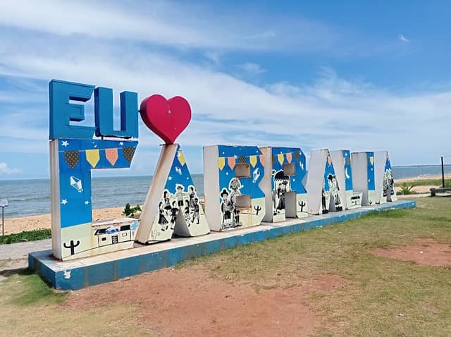 Letreiro Turístico Eu Amo Cabrália - Image 1