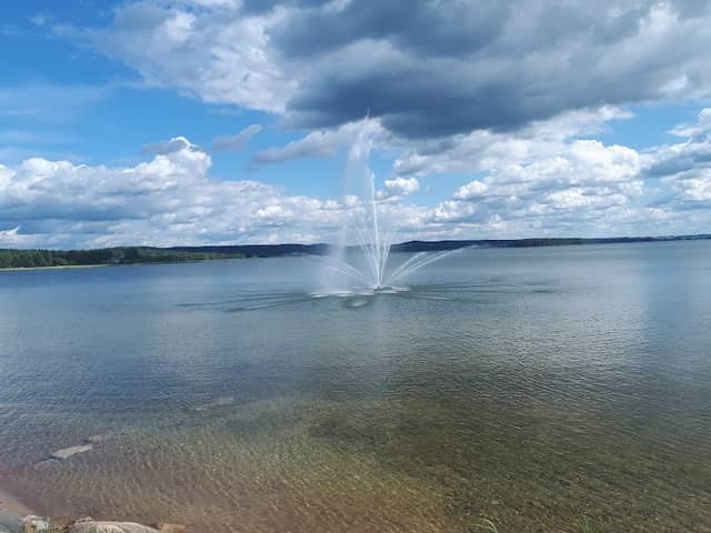 Elektrėnų marių fontanas - Image 1