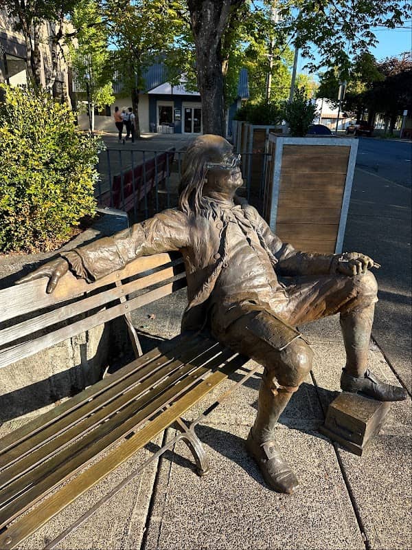 Ben Franklin on a Bench - Image 3