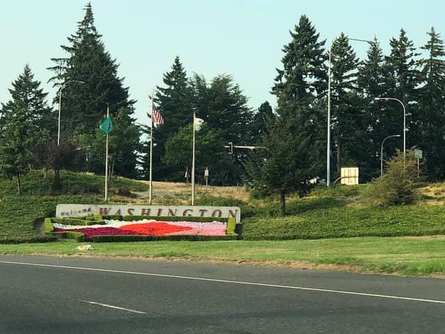 Welcome to Washington Sign - Image 2
