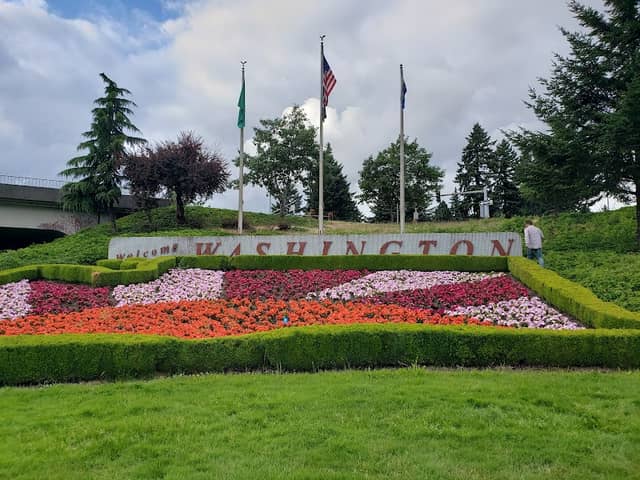 Welcome to Washington Sign - Image 1