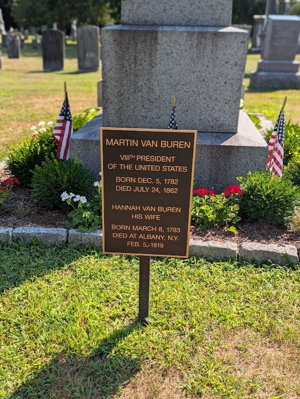 Martin Van Buren Gravesite - Image 1