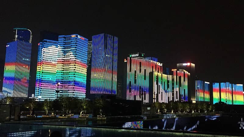 City Balcony “Qianjiang Nocturne” - Image 1