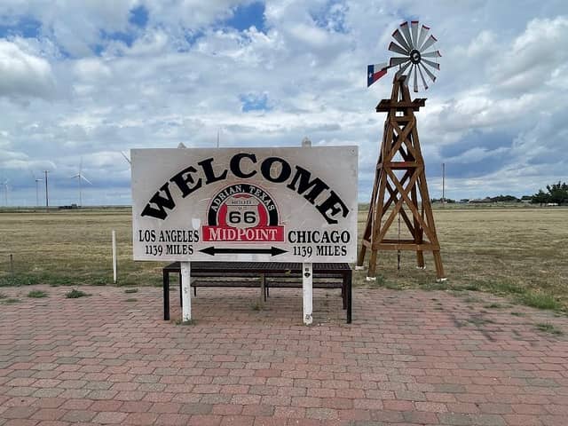 Midway Point of Route 66 - Image 1