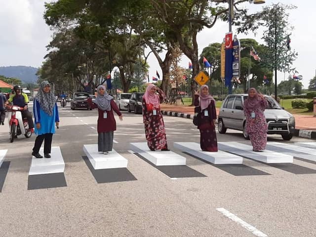 3D Zebra Crossing Batu Pahat - Image 1