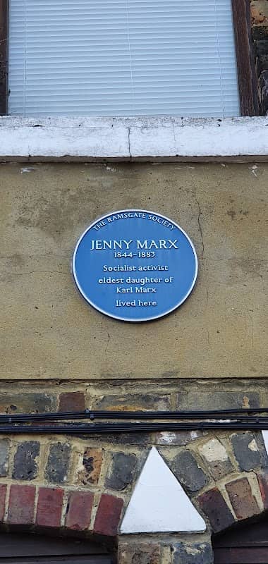Jenny Marx Blue plaque - Image 1