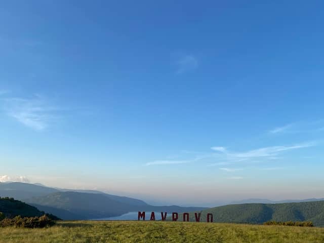 Mavrovo sign - view point - Image 2