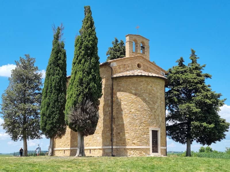 Panoramic View Cappella Vitaleta, Val d'Orcia - Image 1