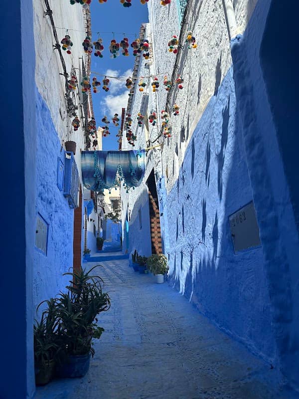 BLUE STREET WITH MURALS - Image 1