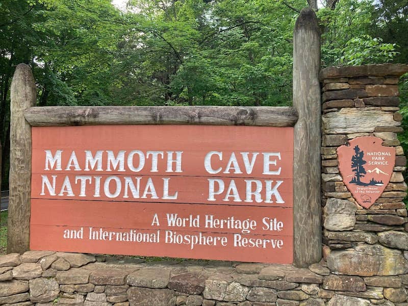 Mammoth Cave National Park Welcome Sign - Image 1