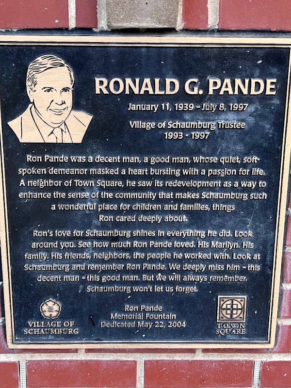 Ron Pande Memorial Fountain - Image 1