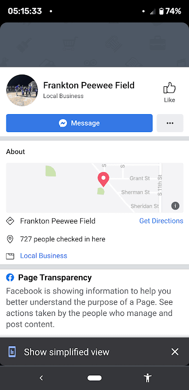 Frankton PeeWee Baseball - Image 1