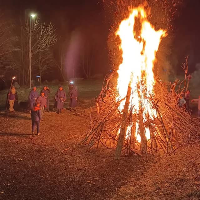 Falò del carnevale fiumalbino - Image 1