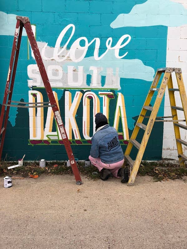I love South Dakota Pandr Mural - Image 2