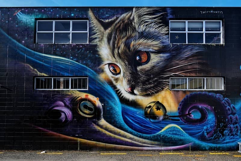 SwiftMantis Cat Mural - Octo-Puss - Image 1