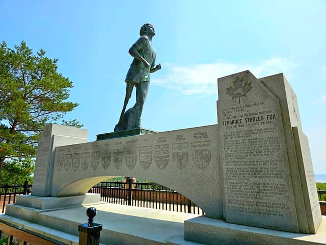 Terry Fox Monument And Statue - Image 1