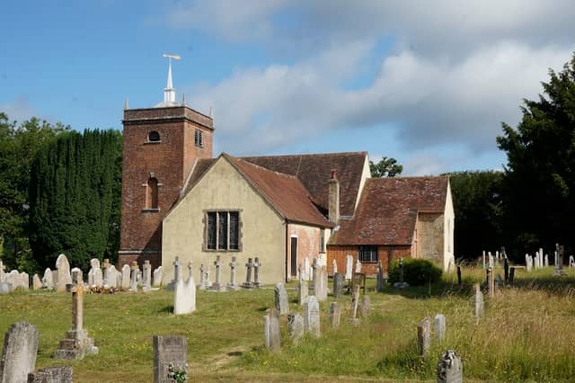 All Saints' Church, Minstead. - Image 1