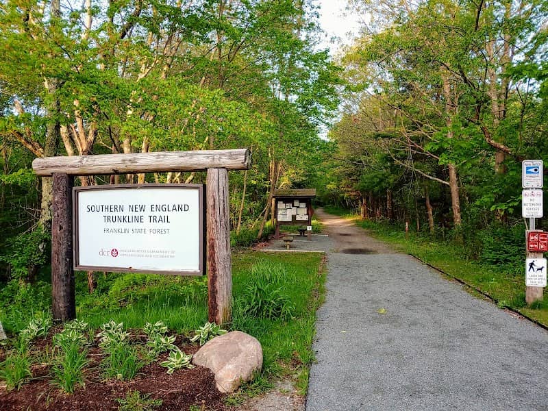 Southern New England Trunkline Trail Franklin Trailhead - Image 1