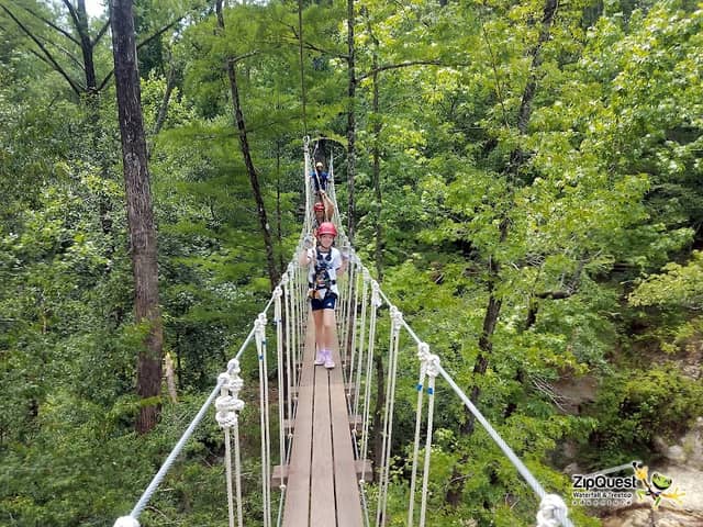 ZipQuest - Waterfall & Treetop Adventure - Image 1