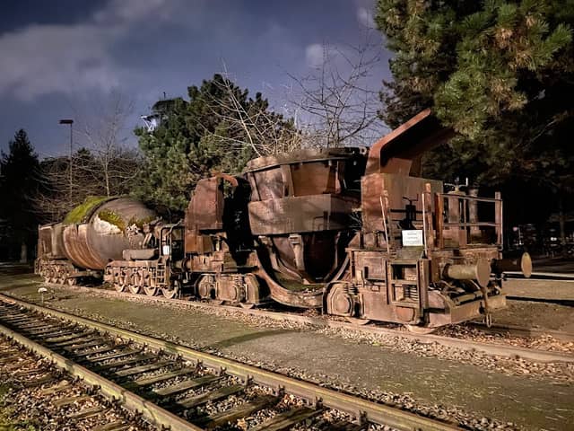 Ausrangierte Waggons im Landschaftspark - Image 1