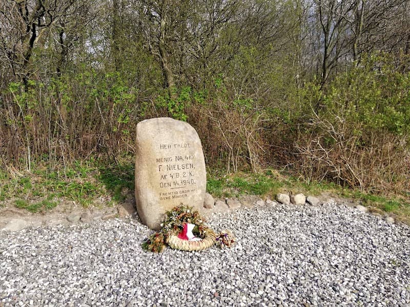 Memorial stone for Menig F.Nielsen - Image 1