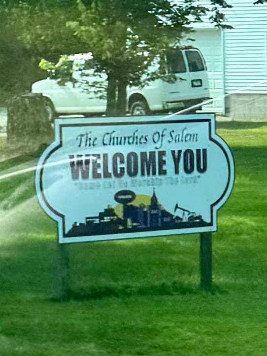 Salem Welcome Sign - Image 1