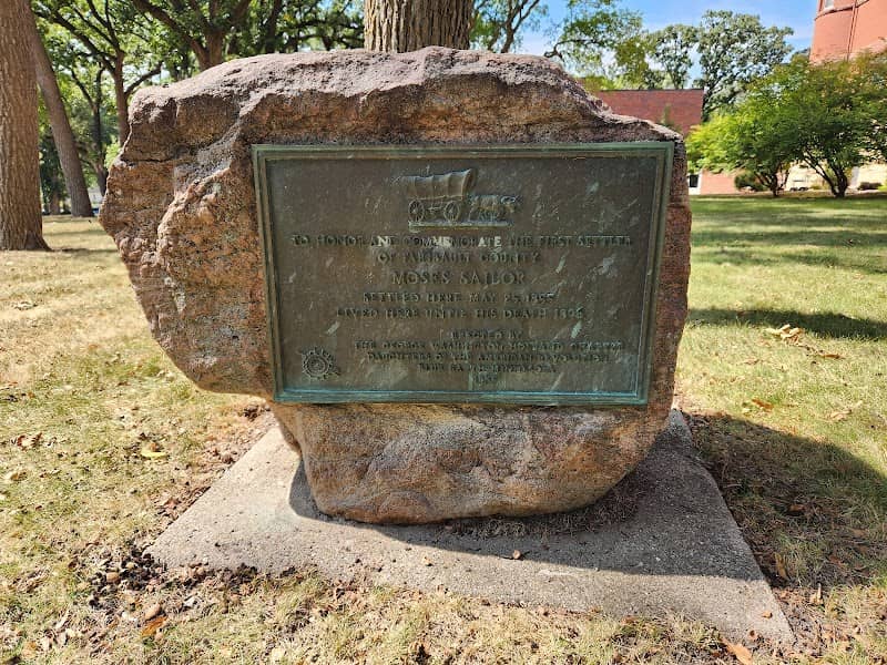 Blue Earth's First Settler Memorial (Moses Sailor) - Image 1