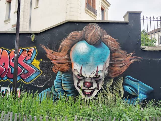 Street Art - "Ça" / "IT" clown - Image 1