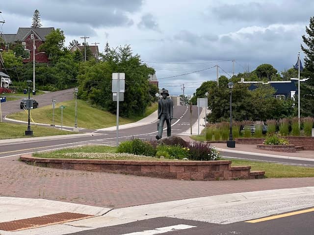Houghton Miner Statue - Image 2