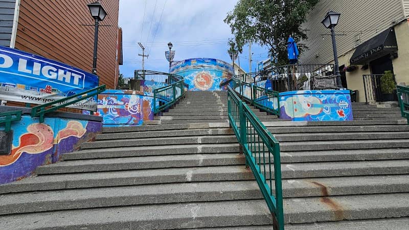 George Street Steps and Mural - Image 1