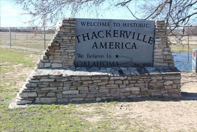 Welcome to Oklahoma Sign - Image 2