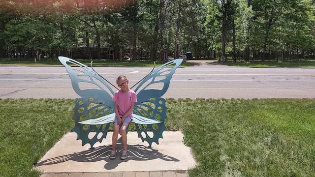 Butterfly Bench - Image 1