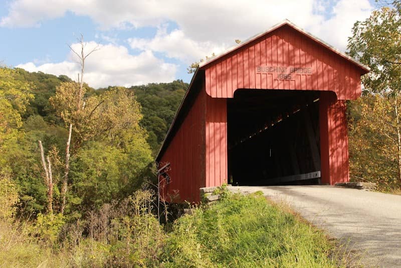 Historic Busching Covered Bridge - Image 1