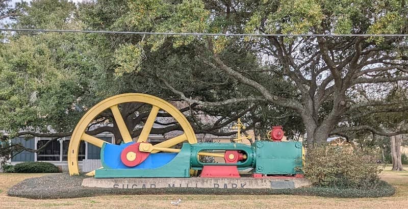 Colorful Gears from Sugar Cane Mill - Image 1