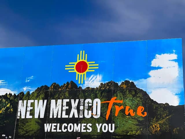 Welcome to New Mexico Sign - Image 1