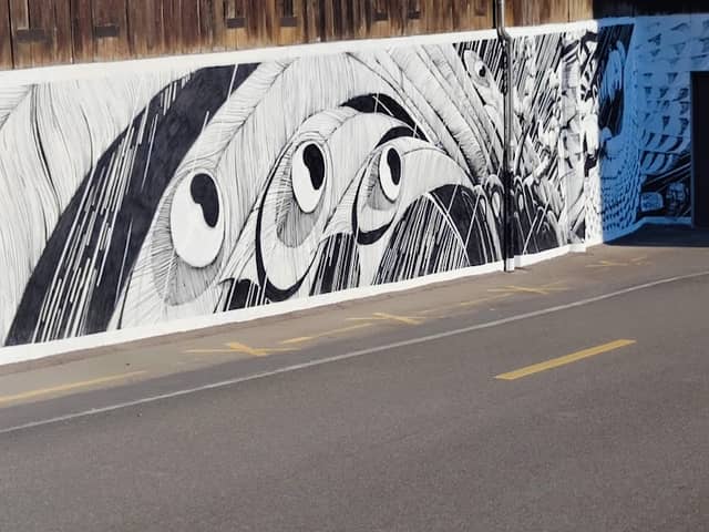 Street Art "Mural" by Basil Girard - Image 1