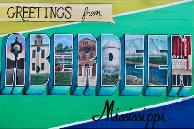 Aberdeen Postcard Mural - Image 2