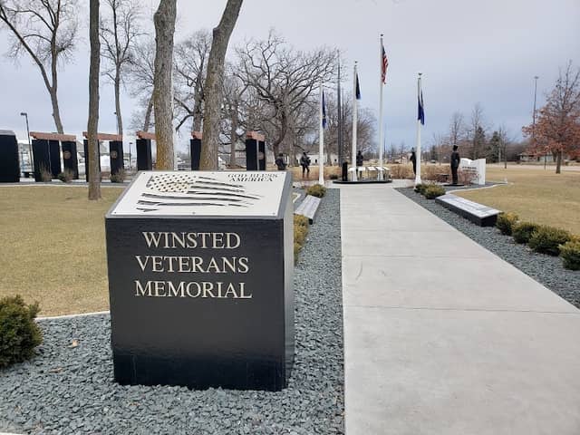 Winsted Veterans Memorial - Image 1