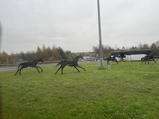 Ghost Horses Sculpture - Image 1