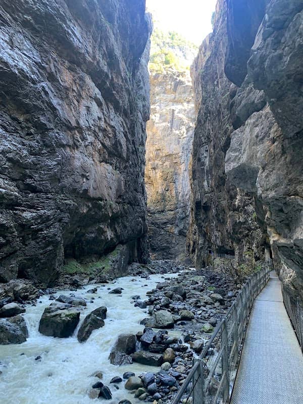 Grindelwald glacier canyon path - Image 3
