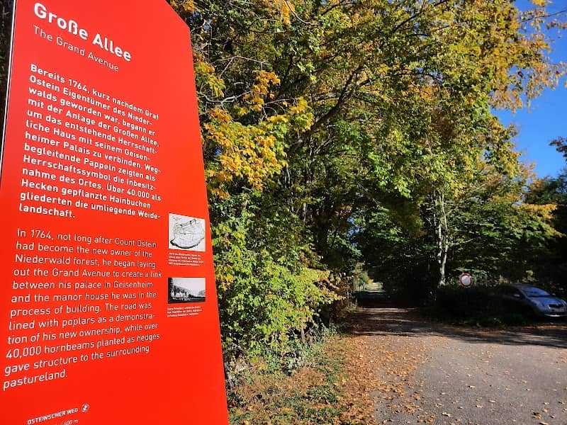 Hinweistafel "Große Allee" - Image 1