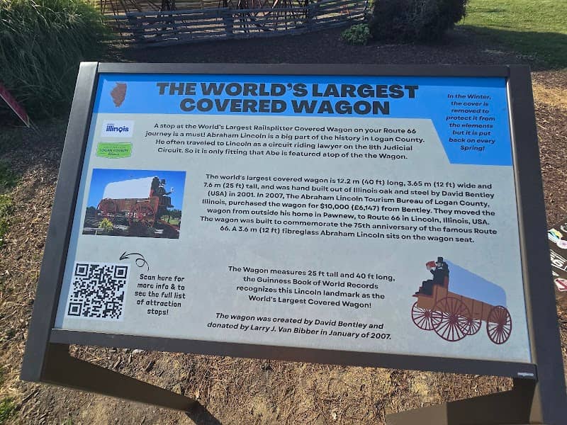 World's Largest Railsplitter Covered Wagon - Image 1