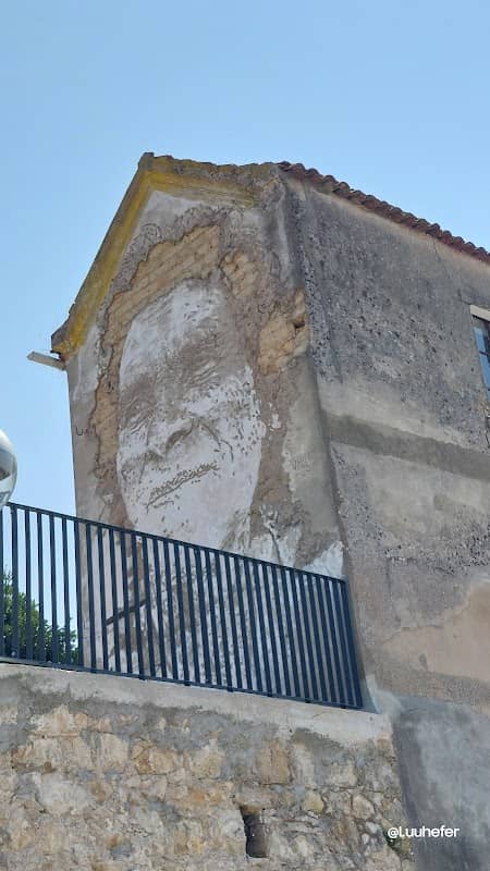 Honenagem a D. Florinda - última mondadeira - Mural de Vhils - Image 1