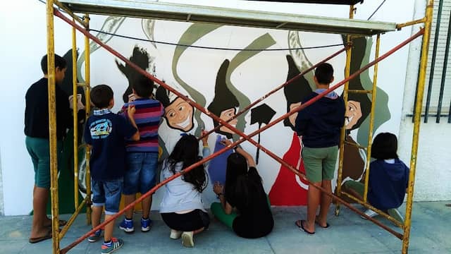 Street Art by A Casa Ao Lado - "Homenagem a Júlio Brandão" - Image 1