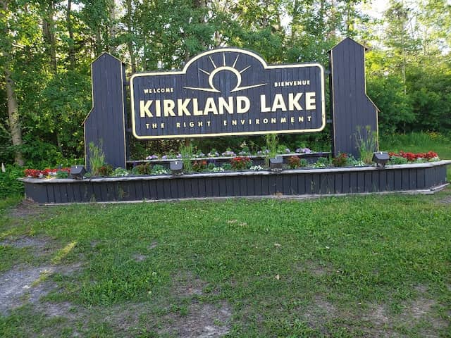 Kirkland Lake Town Sign - Image 1
