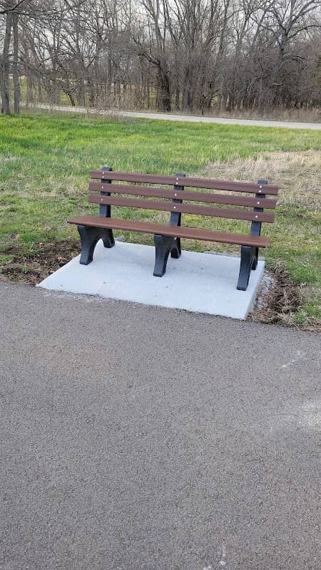 Lewis Young Park Bench - Image 1